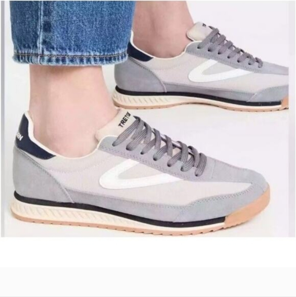 Tretorn Rawlins 2.0 Womens Sneakers Gray White Size 7